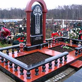 Крест на Митинском кладбище (36)