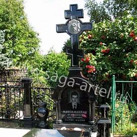 Православный могильный крест из гранита. Пыхтинское кладбище. (15)